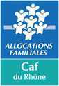 Logo CAF Rhône